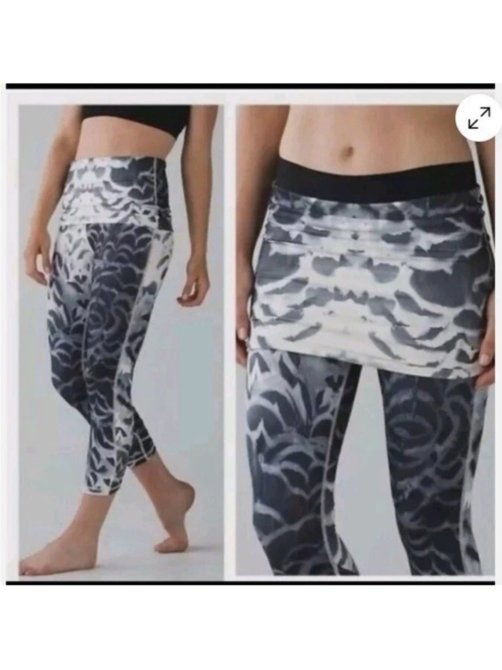 Lululemon Wunder Under Pant*SE Dance
Pretty Plume Angel Wing Black Size 6